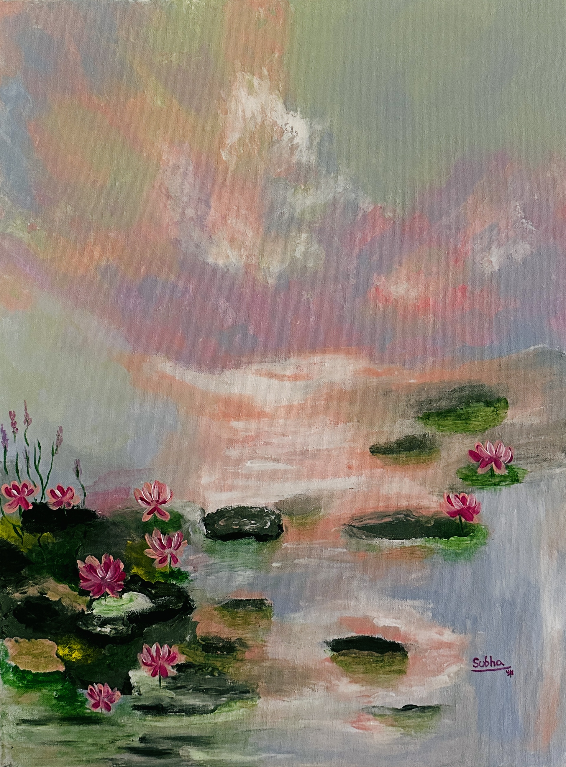 Lotus pond